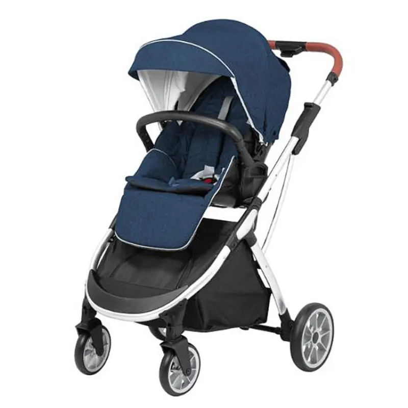 Luxury Travel System Baby Pram Pushchair Car Seat 3 In 1 Baby Stroller