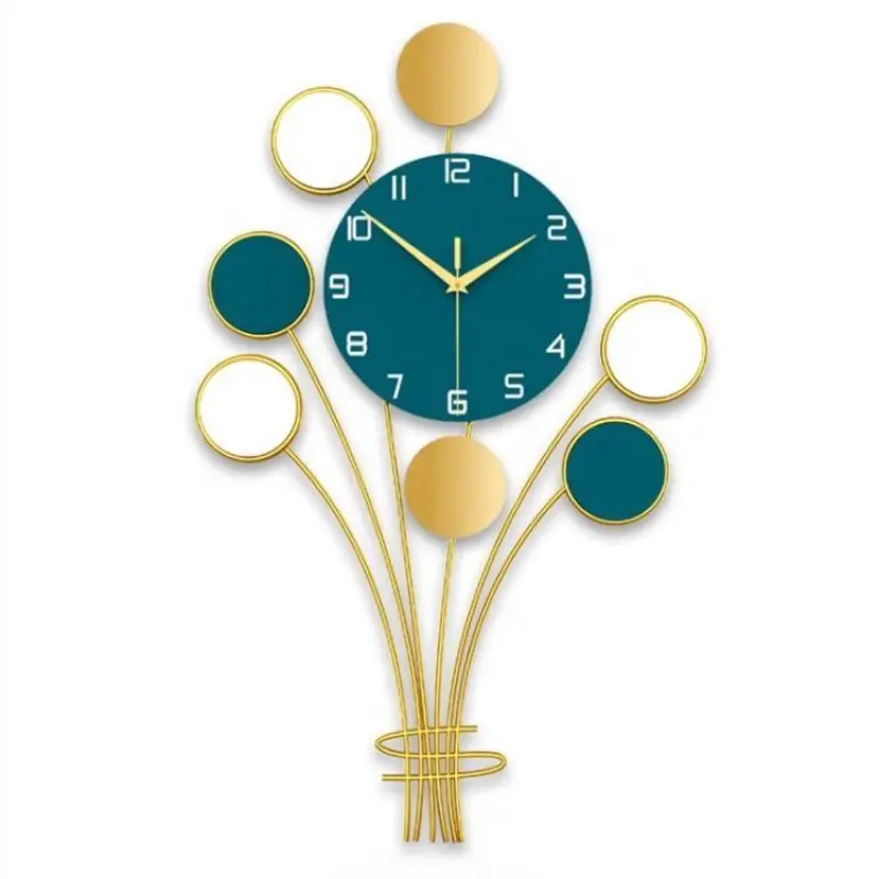 Wall single ring fashion swing clock creative wall clock household decoration