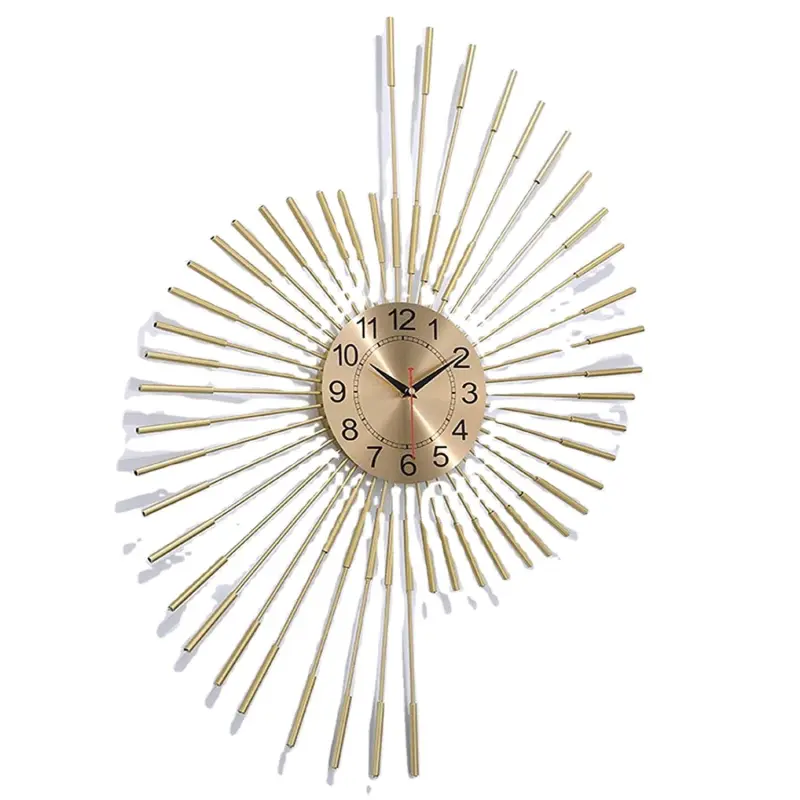 Netal gold luxury decorative wall clock wall decor arts