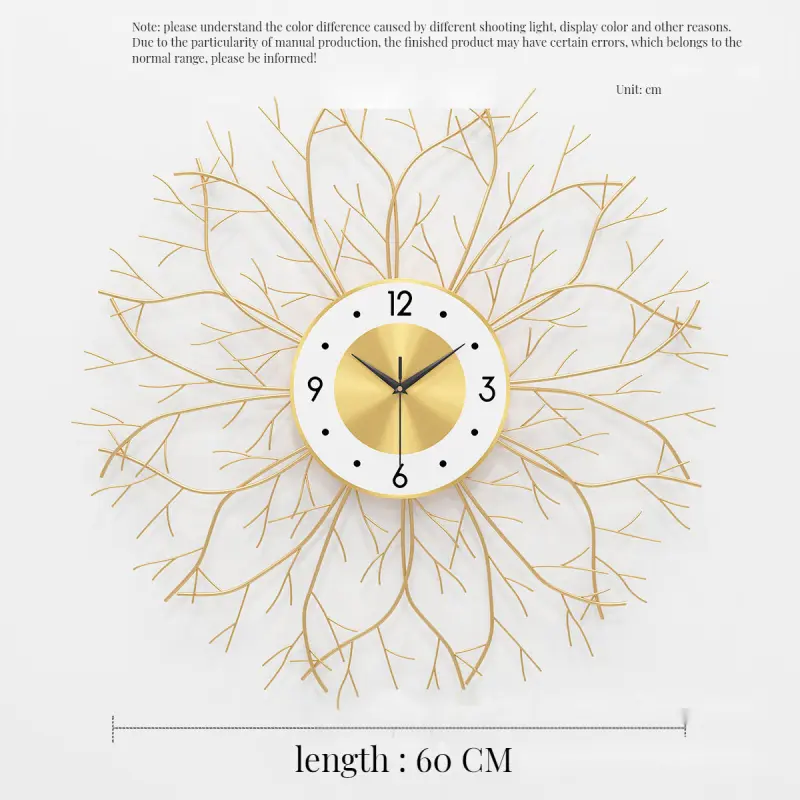Nordic INS Creative Clock Modern Home Decoration Electronic 3d Metal Wall Clock