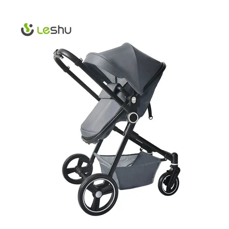 Poussette 3 En 1 Baby Strollers With Car Seat  Lightweight Travel Pram Foldable Large Space Stroller For Sale Cheap Landau