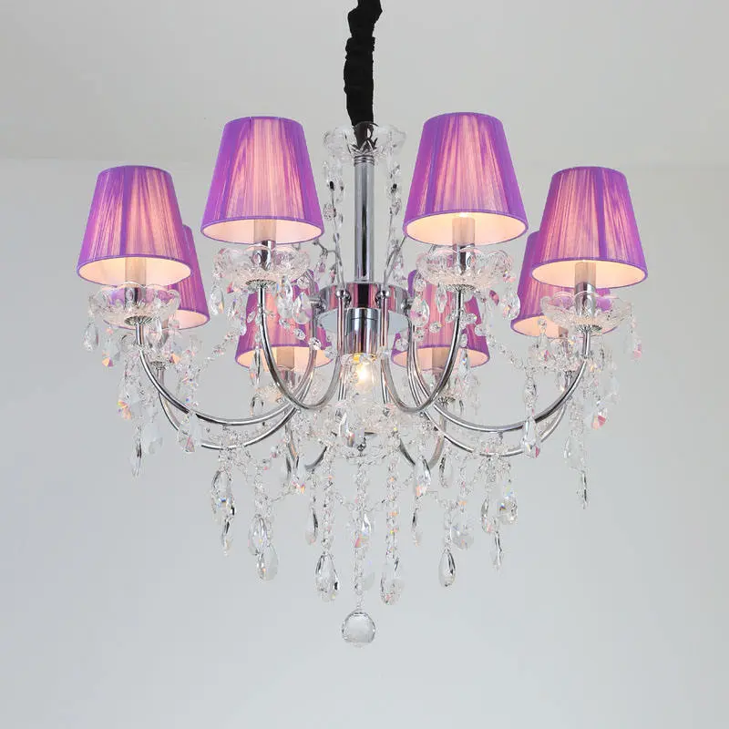 Modern exquisite candle crystal lamp club ceiling lighting lamp