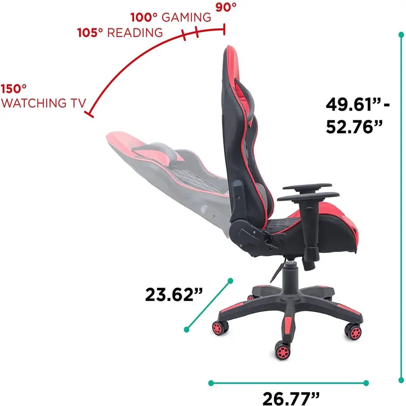 Ergonomic Swivel Reclining Computer Chairs player cheap gaming chair with embroidery logo