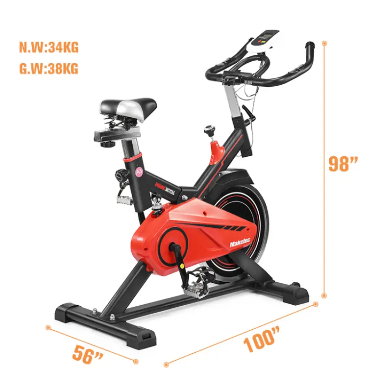 Stationary Cycle Trainer Gym Fitness Equipment Spin Bike Magnetic