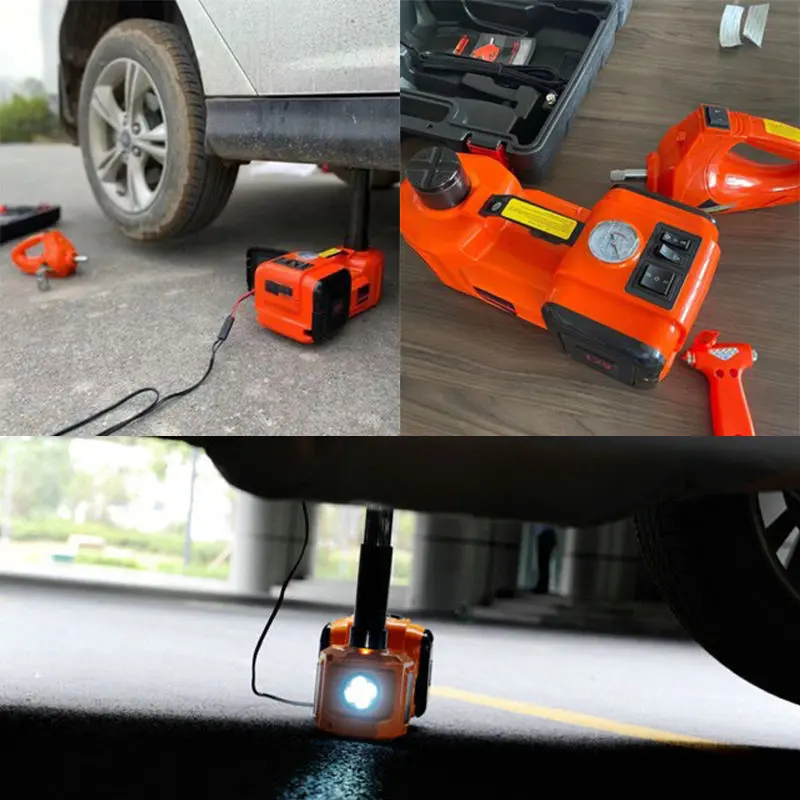 5Ton 3 In 1 Electric Car Jack Electric Car Jack With Air Pump 5 Ton