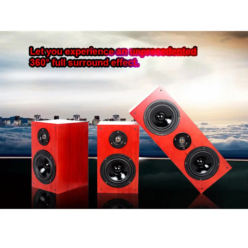 High Quality Wooden  HIFI Passive 5.1 Home Theater Speakers System