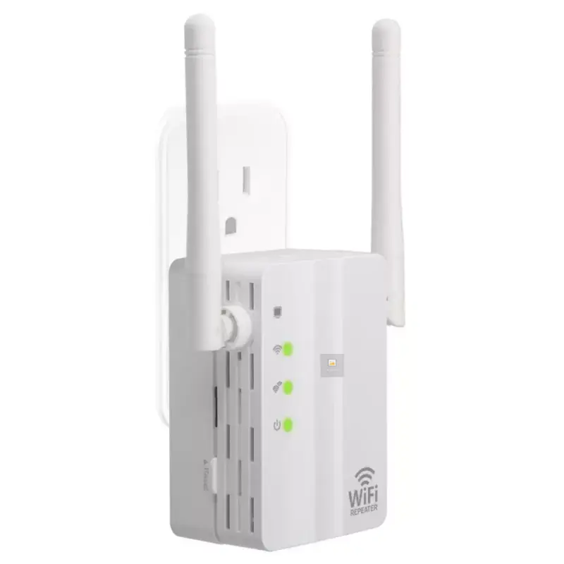 2.4G Wireless Wifi Repeater  802.11N/B/G Network 300Mbps Range Expander Signal Antennas Booster Extend