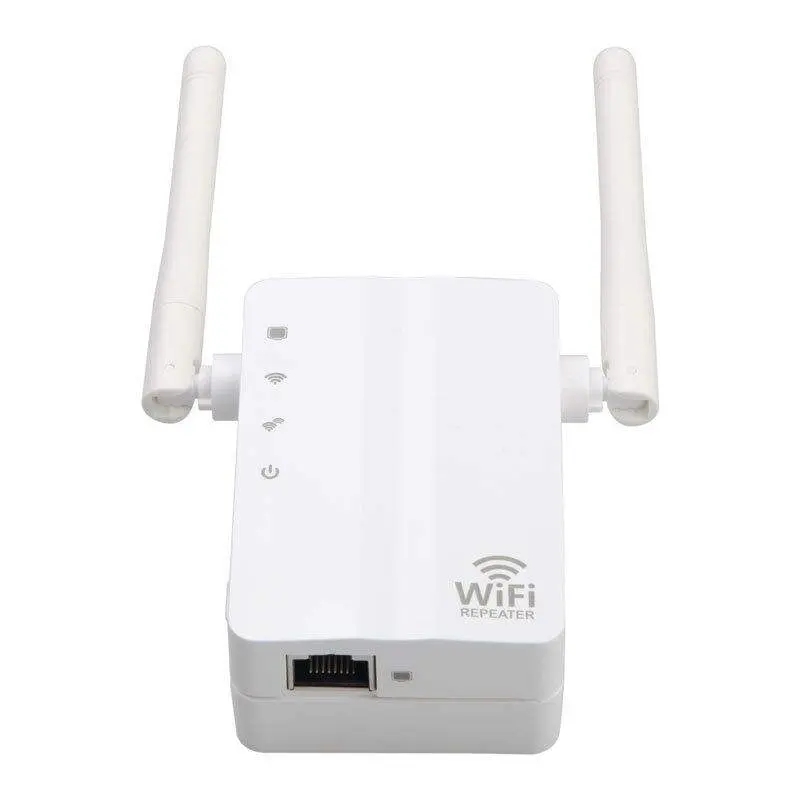 2.4G Wireless Wifi Repeater  802.11N/B/G Network 300Mbps Range Expander Signal Antennas Booster Extend