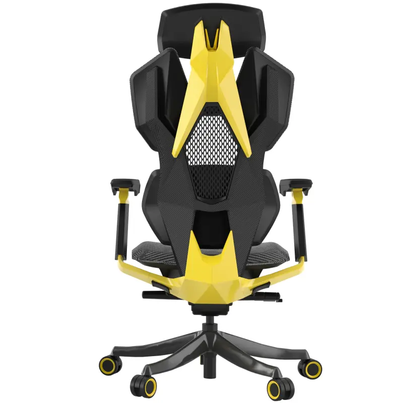 Luxury chair 5D armrest racing ergonomic gaming chair with footrest