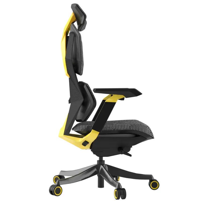 Luxury chair 5D armrest racing ergonomic gaming chair with footrest