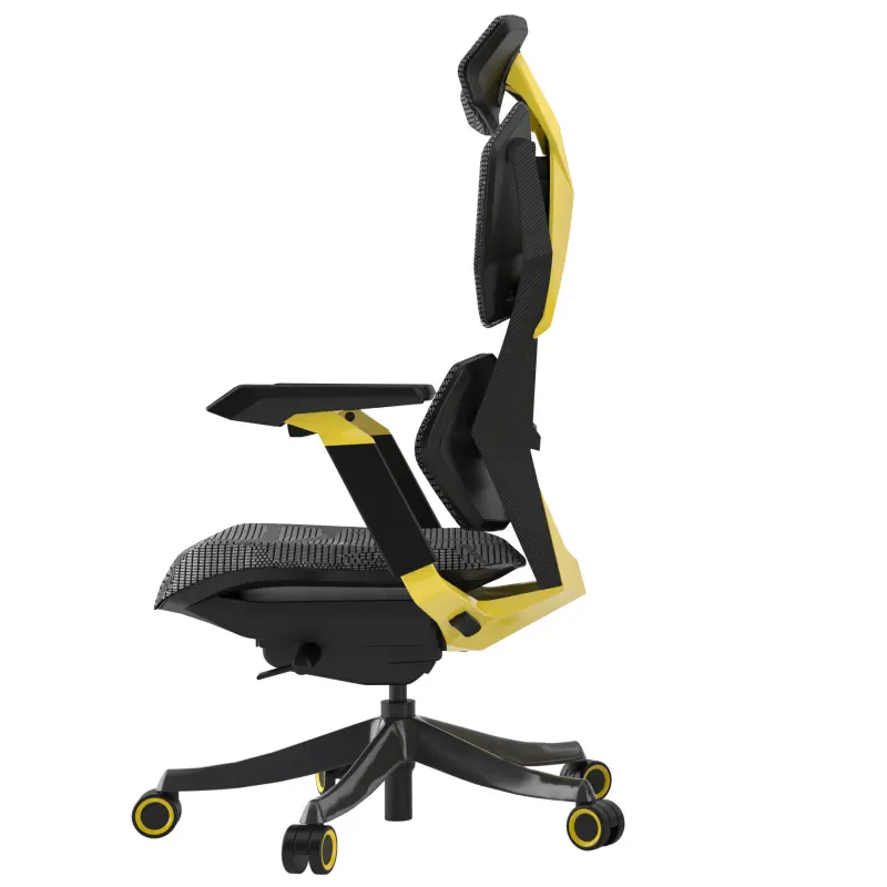 Luxury chair 5D armrest racing ergonomic gaming chair with footrest