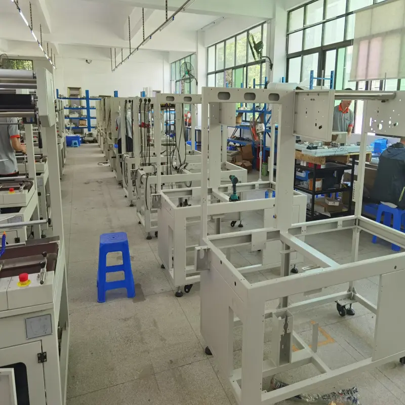 Automatic L Bar Sealing shrink Machine with Horizontal and Vertical Photoelectric