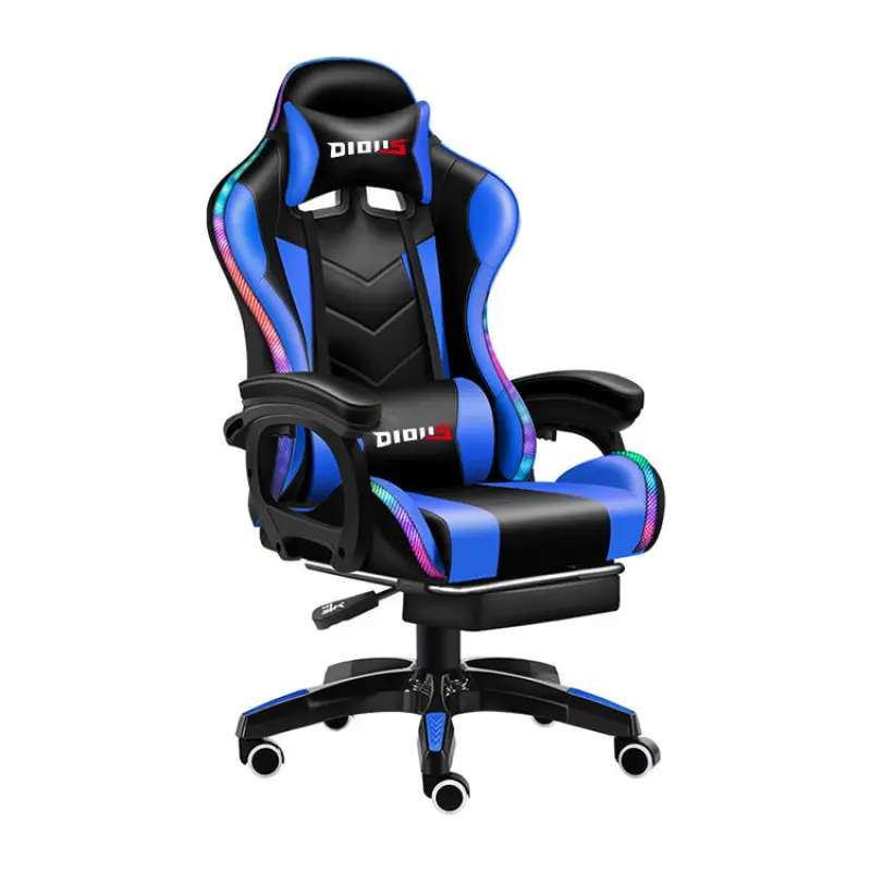 Classic design fast delivery ergonomic RGB light racing office gaming chair