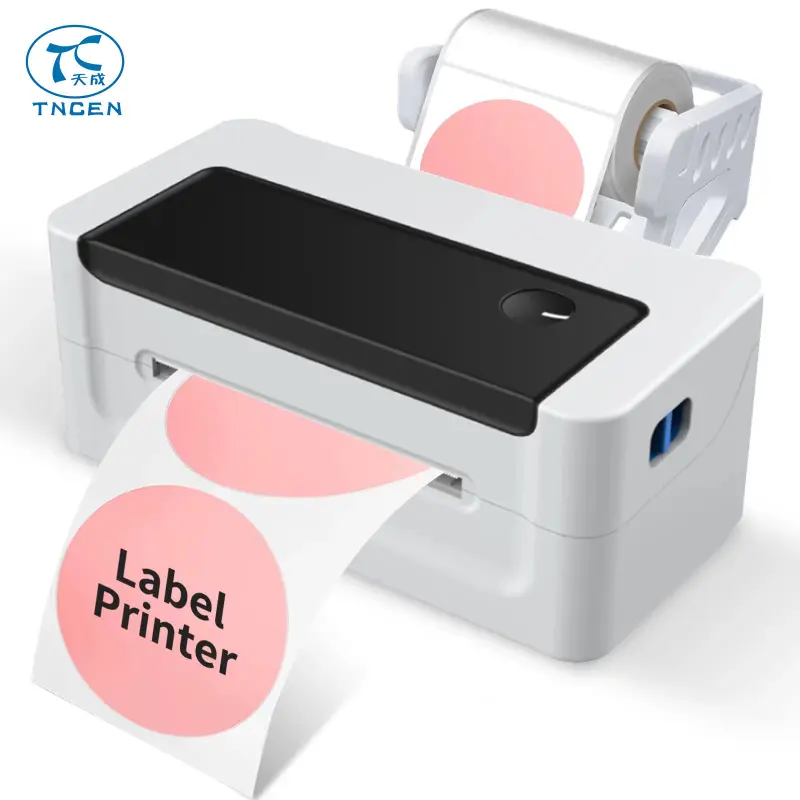 Label Printer Barcode Thermal Impresora Postal Label Printer Sticker Printing Machine