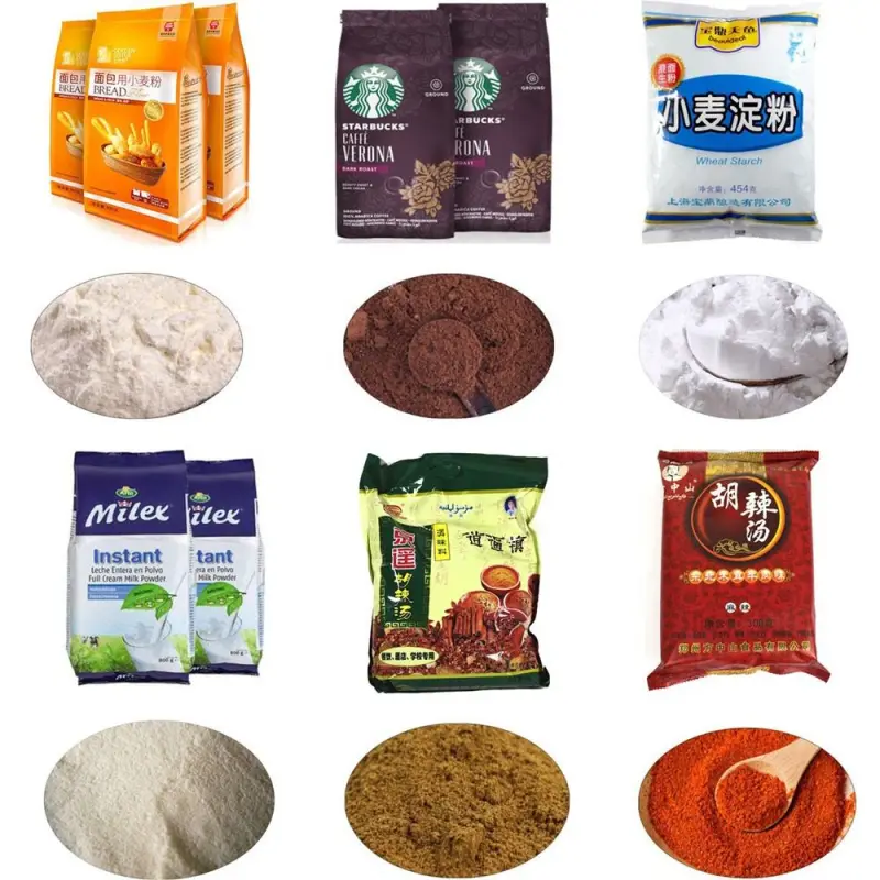 High-speed milk powder flour starch packing machine