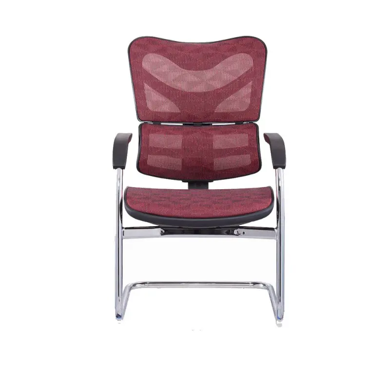 Modern Office Mesh Back Guest Chair Steel Frame Conference Chair