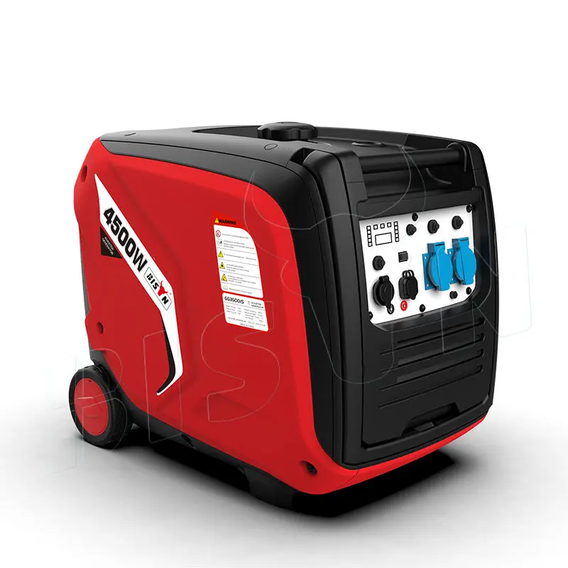 4kw Remote Electric Start Portable Lpg Super Quiet Silent Dual Fuel Gasoline Inverter Power Generator