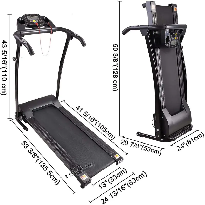 Hot sale Folding Electric Treadmill Portable Running Walking Treadmill with LCD Display Easy Assembly