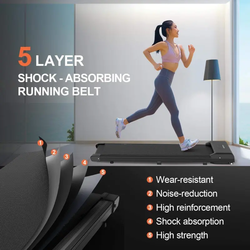 Portable Walking Pad Under Desk Treadmill With Remote Control Treadmill