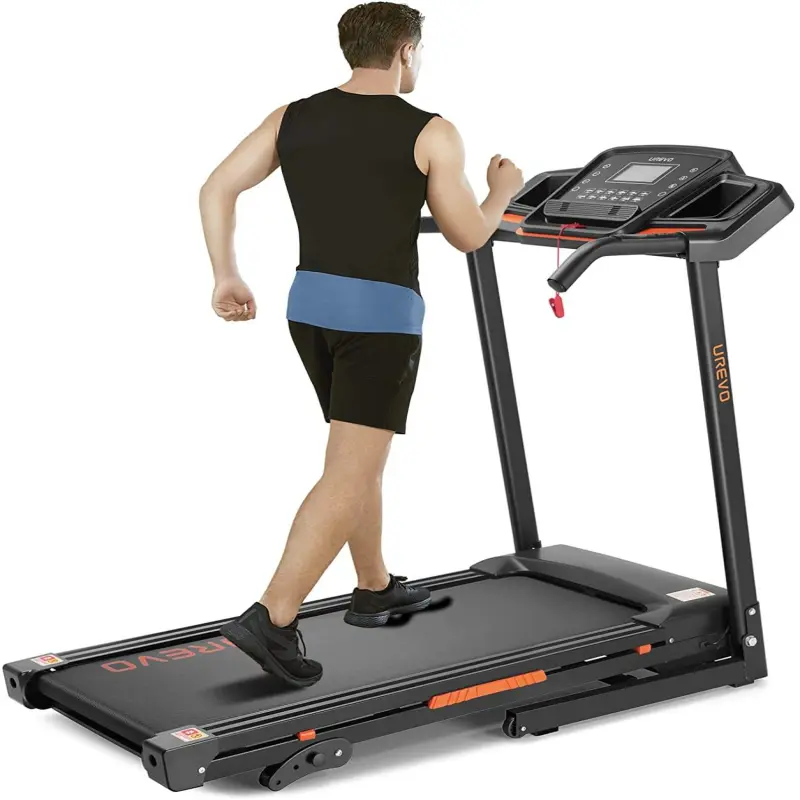 XW LCD Screen Display Anti-Gravity Motorized Fitness Equipment Walking Treadmill Machine Home Electric Treadmill