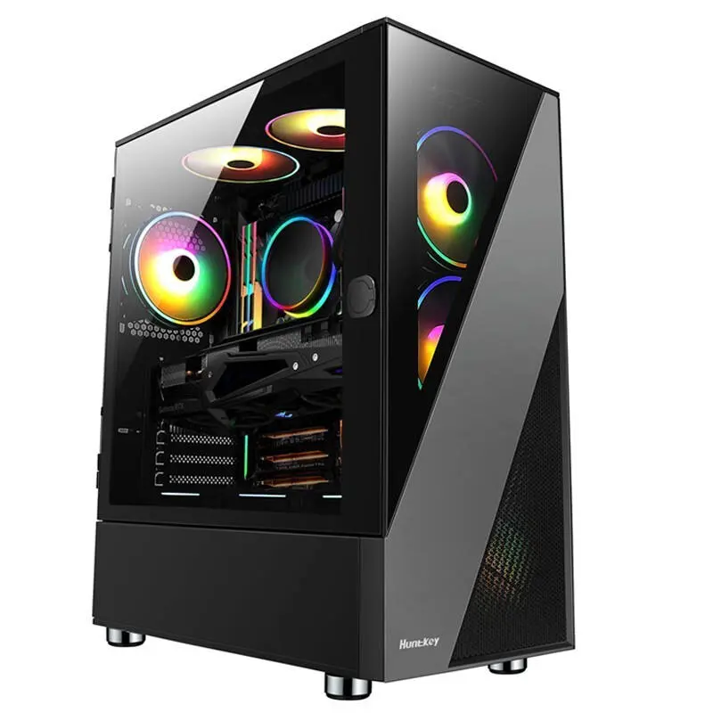 IPASON New Powerful Gaming Computer Intel 12th Gen Core I5 12600KF RTX3060 12G Graphics Card High Performance Desktop