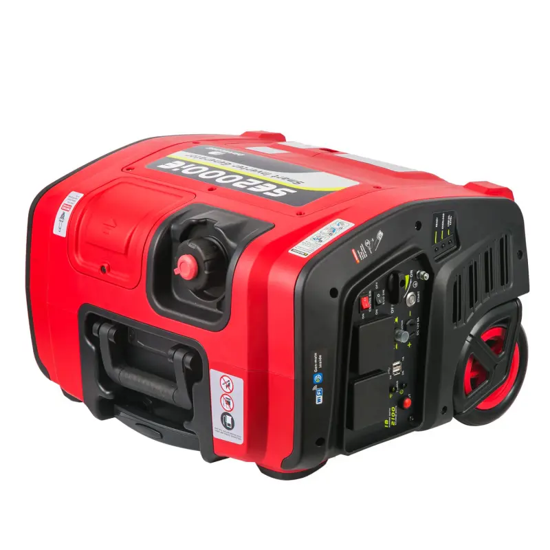 Gasoline Engine Generator 2000W  Electric Start Portable Gasoline Generator With Wheels