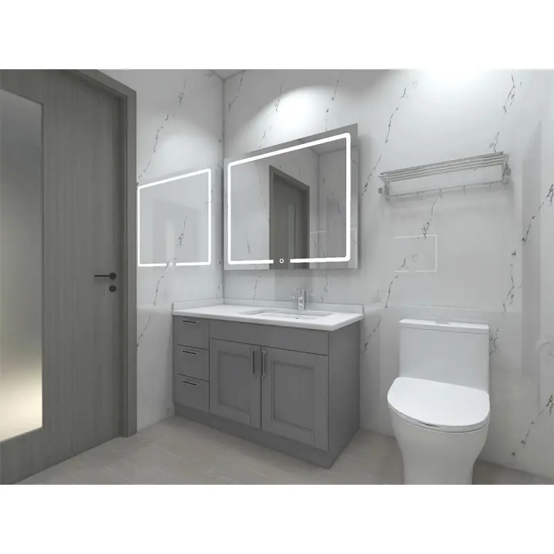 Classical Solid Wood Bathroom Vanity