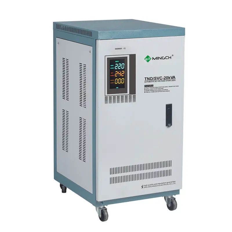 10KVA Copper Servo Motor Automatic Voltage Regulator Stabilizer