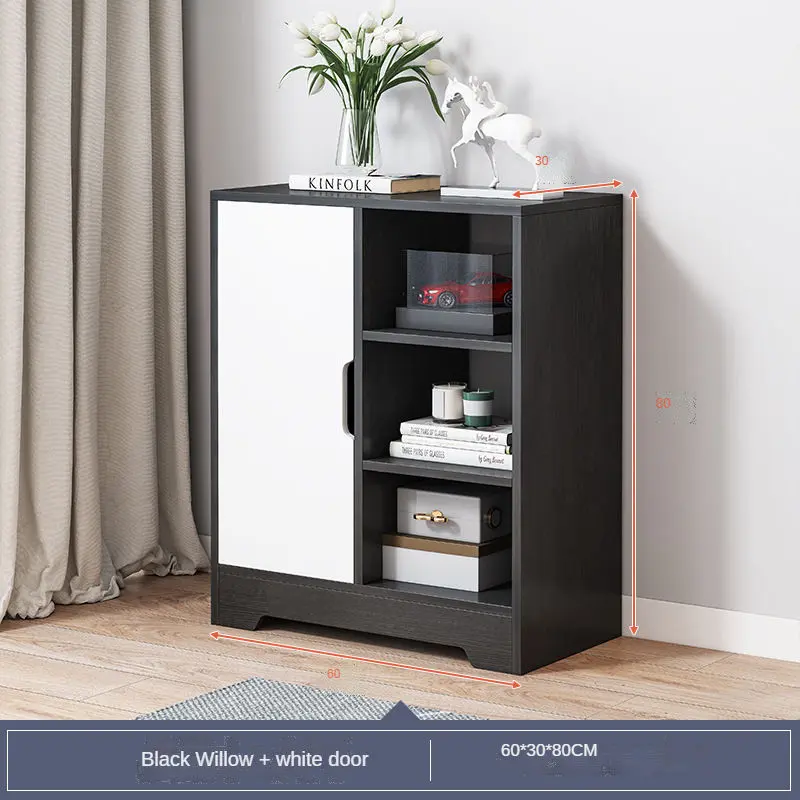 TV stand combination bedroom side cabinet modern minimalist plus height combination side cabinet