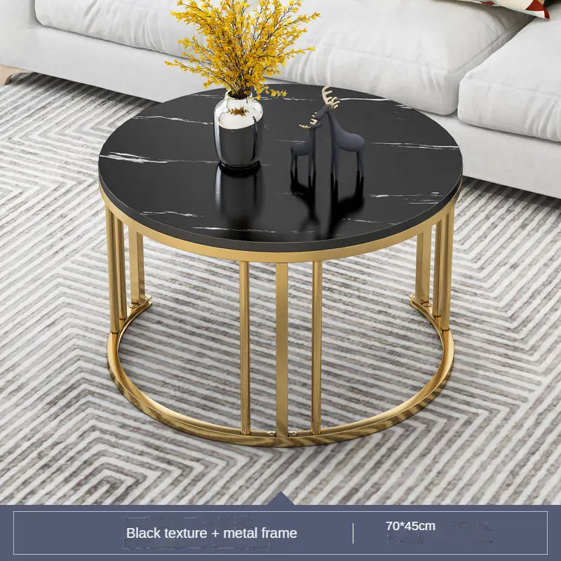 Luxury coffee table combination, simple and modern mini sofa side table