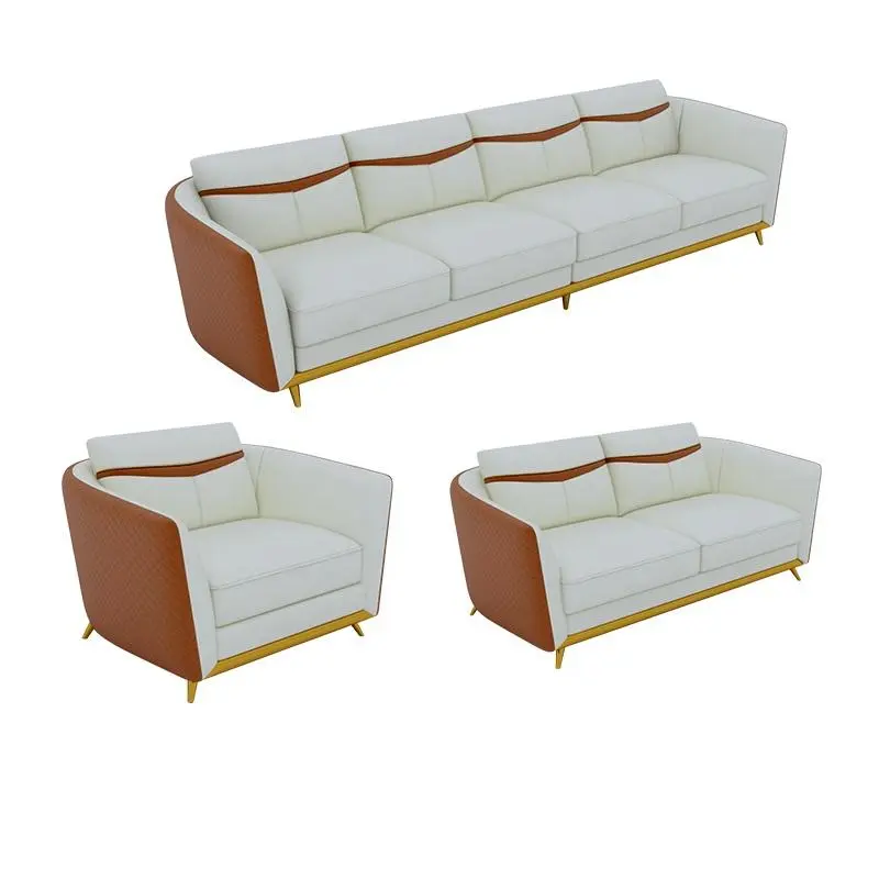 luxury living room sofa set furniture lounge sofa set 7 seater leather couch sofa