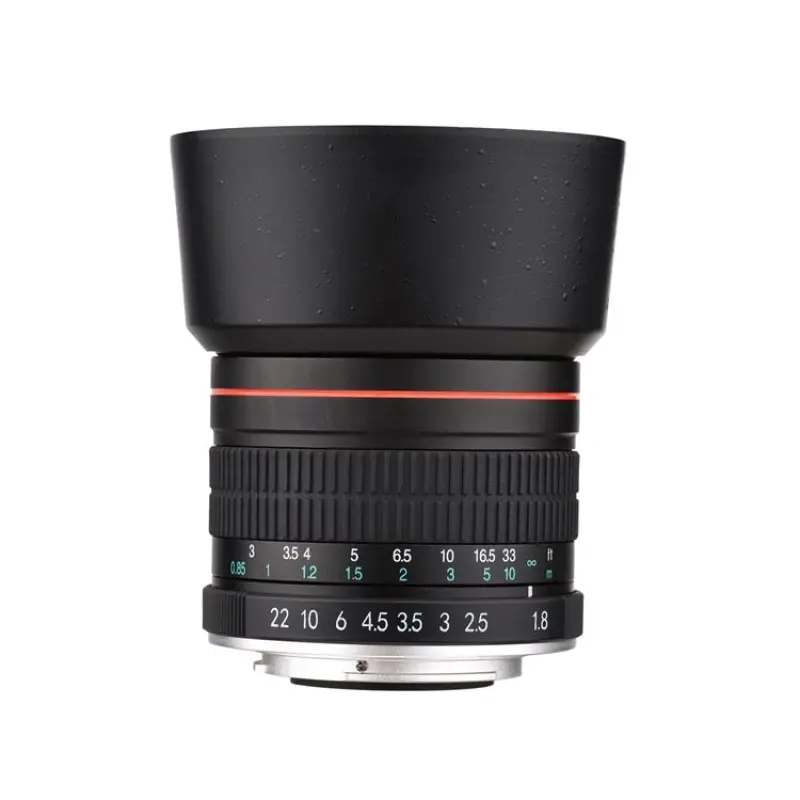 85mm F1.8 Large Aperture Medium Telephoto Full Frame Portrait Camera Lens Manual Focus for Scenery Architecture Product