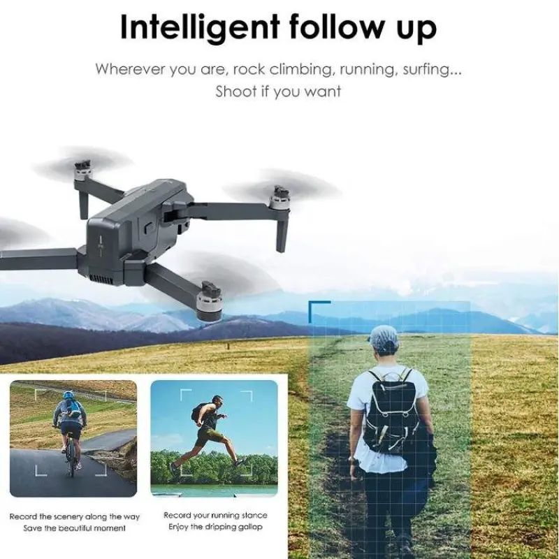 Mini F11s Wifi 5G Fpv Gps 4k HD Camera Drone With 2axis Gimbal Gesture Follow Me Brushless Professional Quadcopter Drone