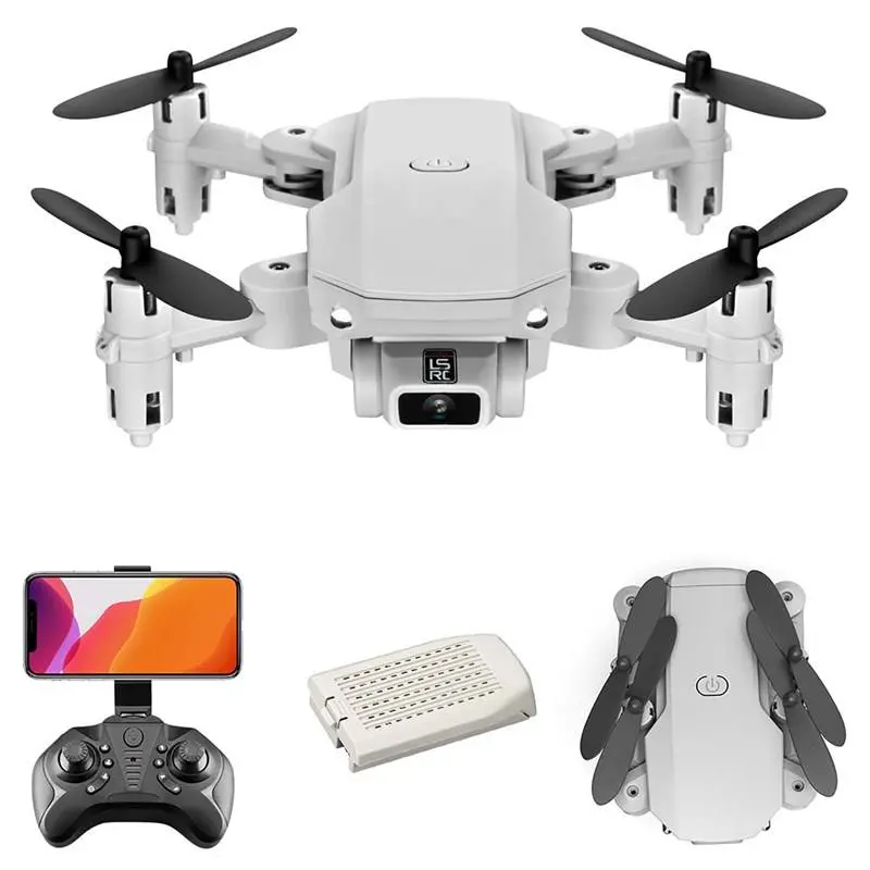 LS-MIN Mini Drone RC Quadcopter 4K Camera small aircraft drone kit with camera for Kids Adults