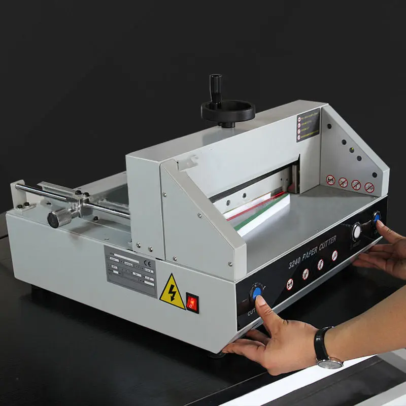 330mm Precision Heavy Duty A3 Guillotine Desktop Electric Paper Cutter