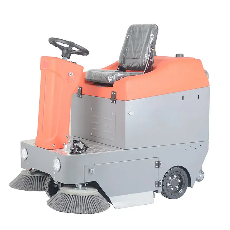 Industrial Electric Street Sweeper Ride On Road Floor Sweeper