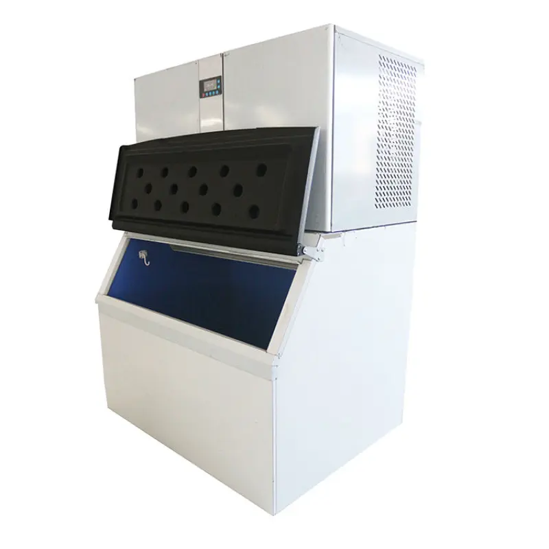 Commercial crystal Cube Ice Machine 136kg Per Day Ice Maker Machine