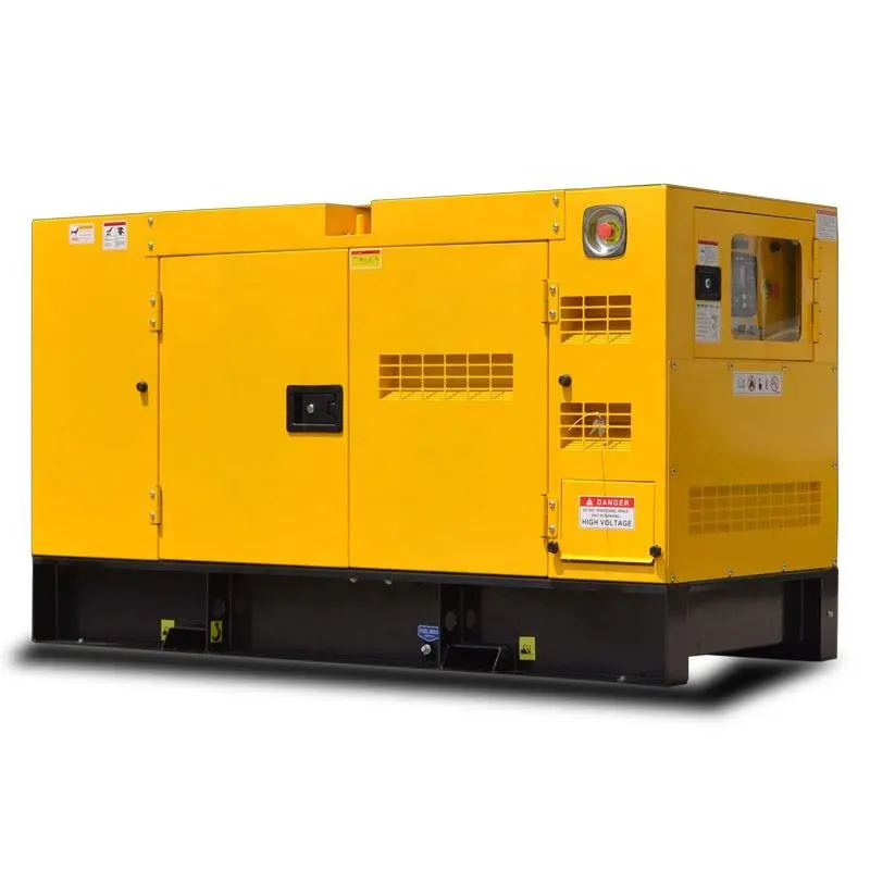 Soundproof Cabinet 16kw silent 20kva Diesel Generator