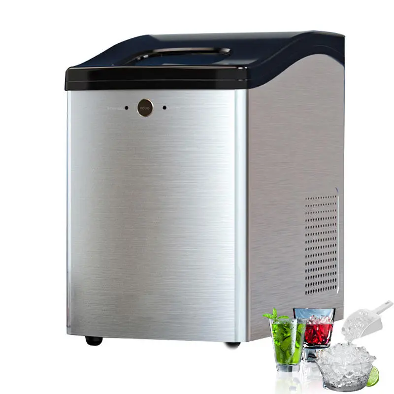 Portable Counter TopAutomatic Cleaning Function Large Capacity Ice Cube Machine