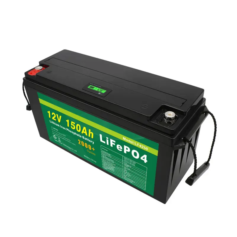 Solar Energy Storage Systems Deep Cycle 12.8V Rechargeable Li-Ion Lithium Battery 150Ah