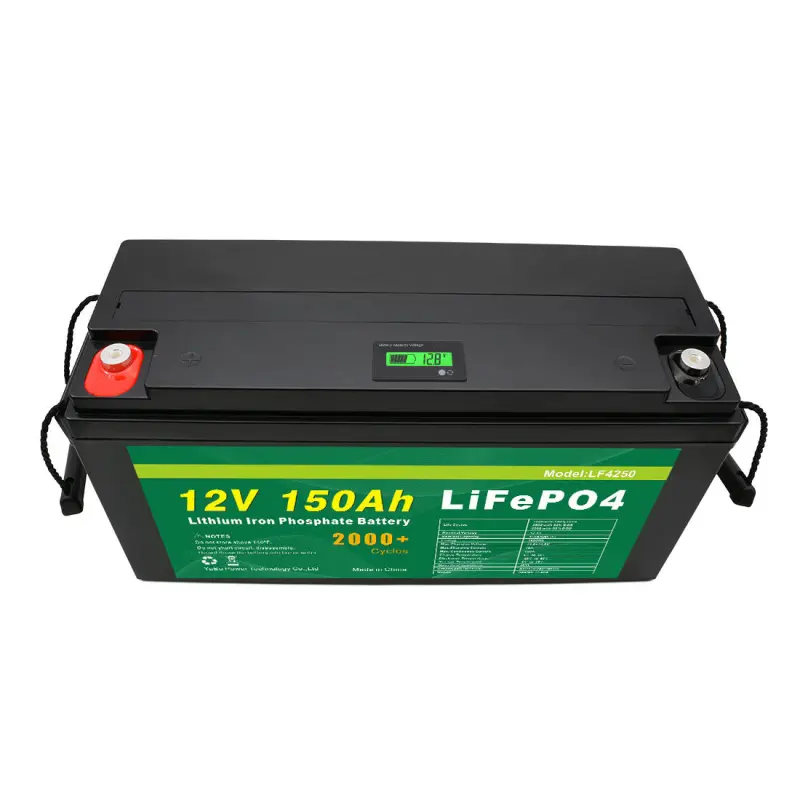 Solar Energy Storage Systems Deep Cycle 12.8V Rechargeable Li-Ion Lithium Battery 150Ah