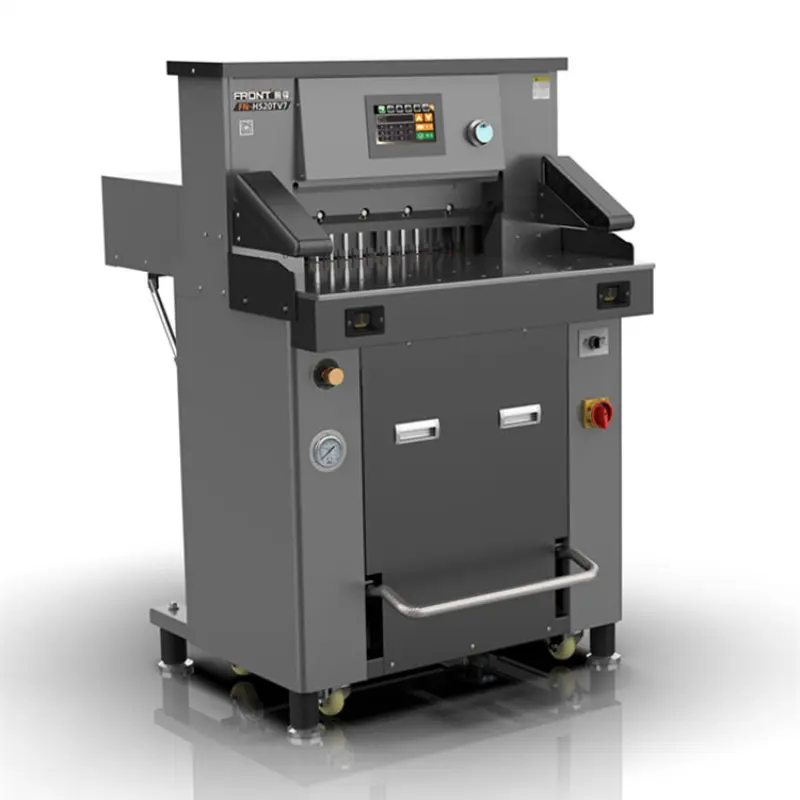 Hydraulic PVC cutting machine glass paper cutter machine hardboard guillotine H670TV7