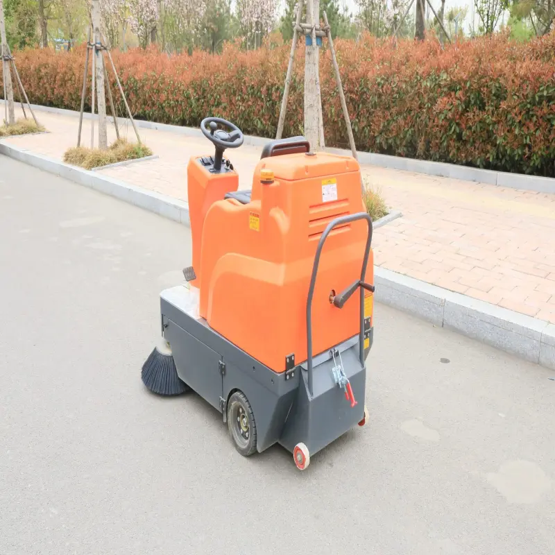 Floor Cleaning Machine Street Cleaning Equipment Ride on Industrial Electric Road Floor Sweeper