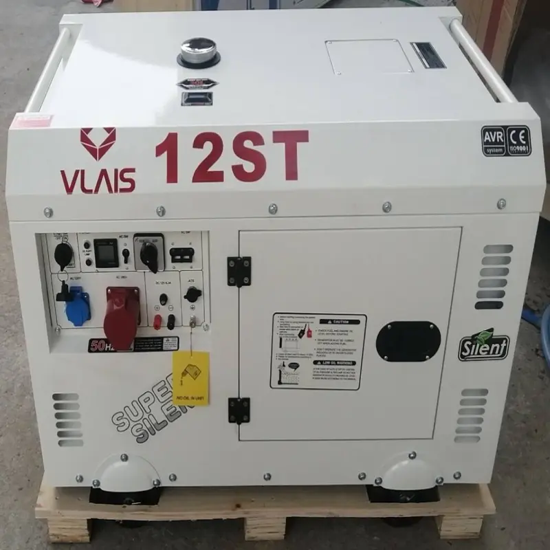 10kva Silent Portable Diesel Generator With Ricardo Engine