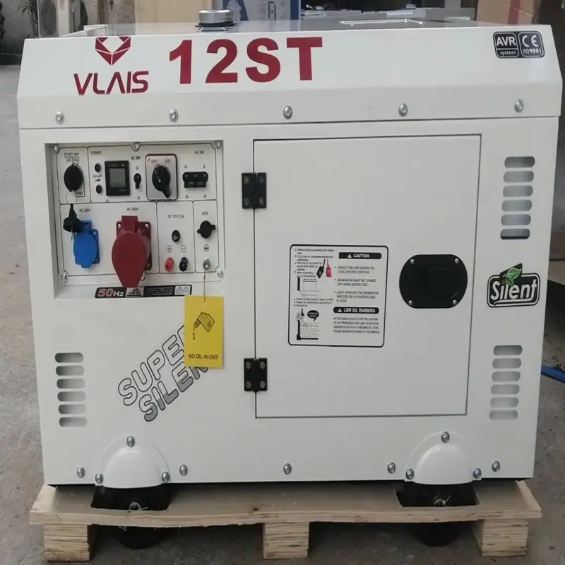 10kva Silent Portable Diesel Generator With Ricardo Engine