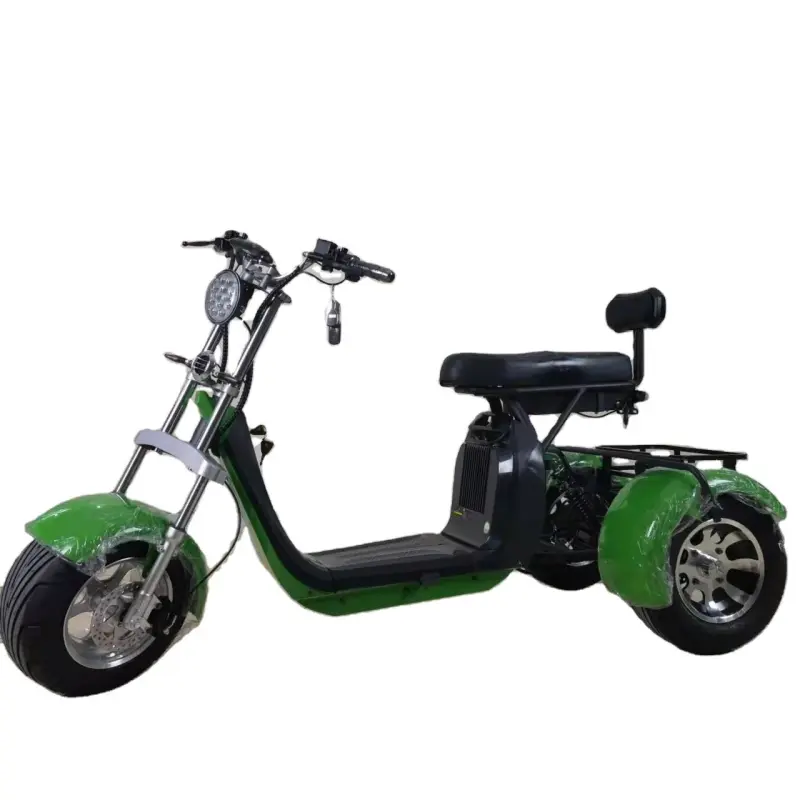 EEC COC certificate Three Wheels Big Tire Trike Adult Tricycle Citycoco Scooter