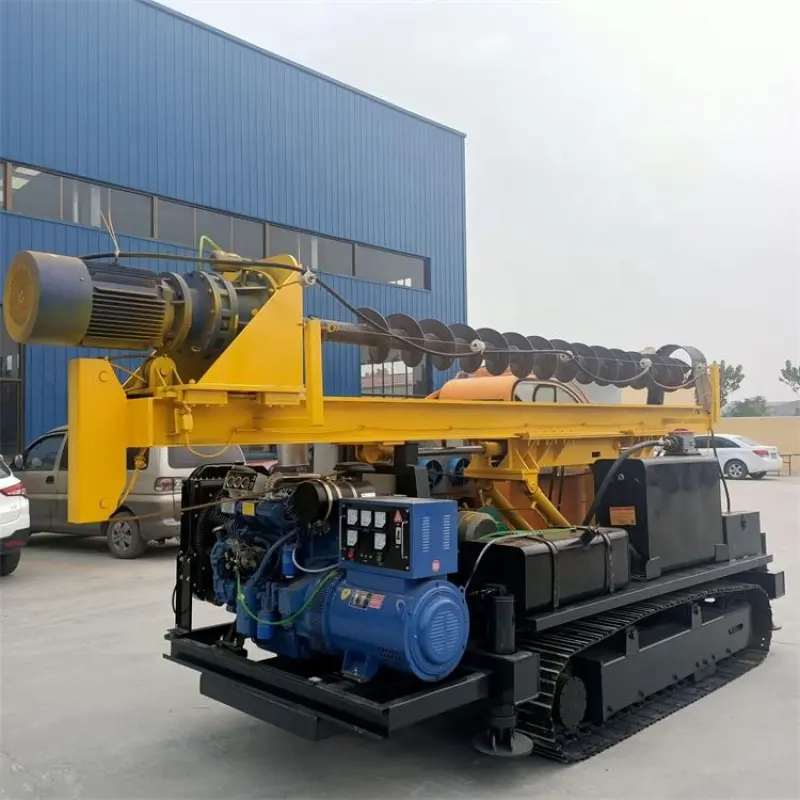 Crawler Photovoltaic Project Long Earth Auger Drill Machine For Bore Pile (Copy)