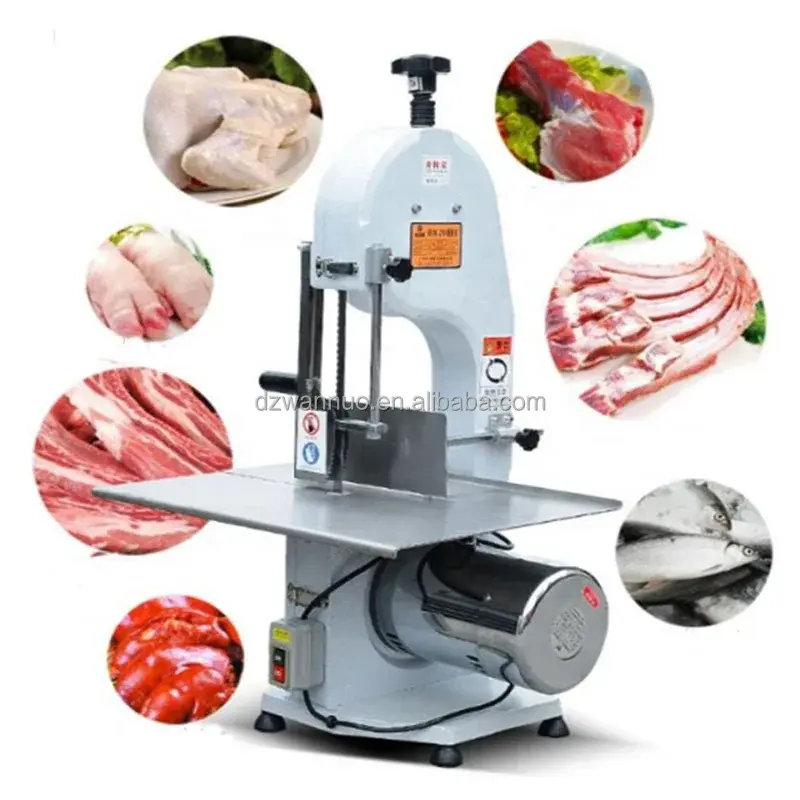 Multi-functional heavy duty meat cutting machine