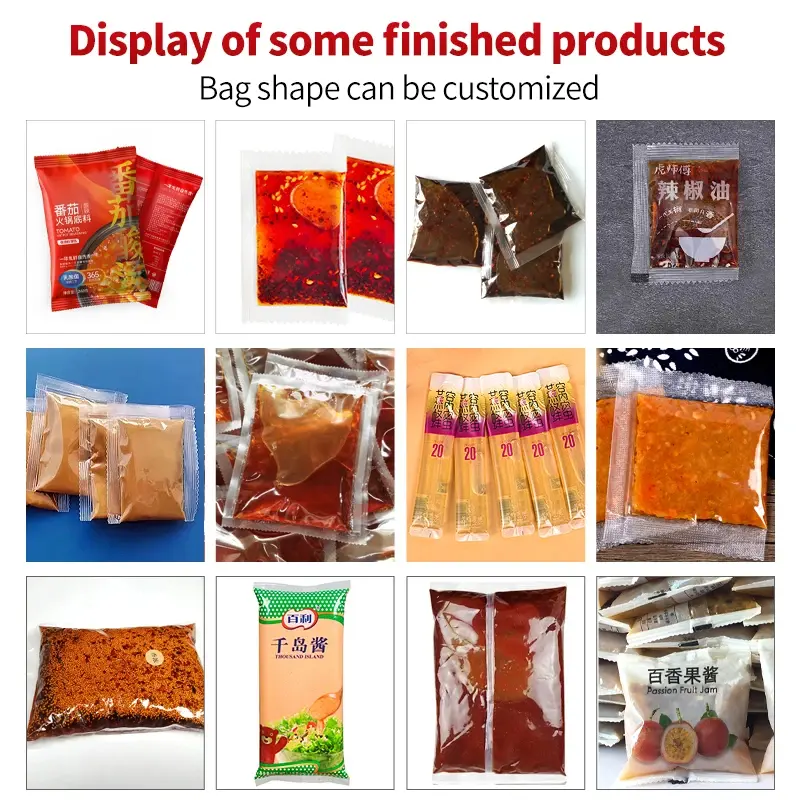 Automatic  butter syrup And sealing tomato paste packaging machine