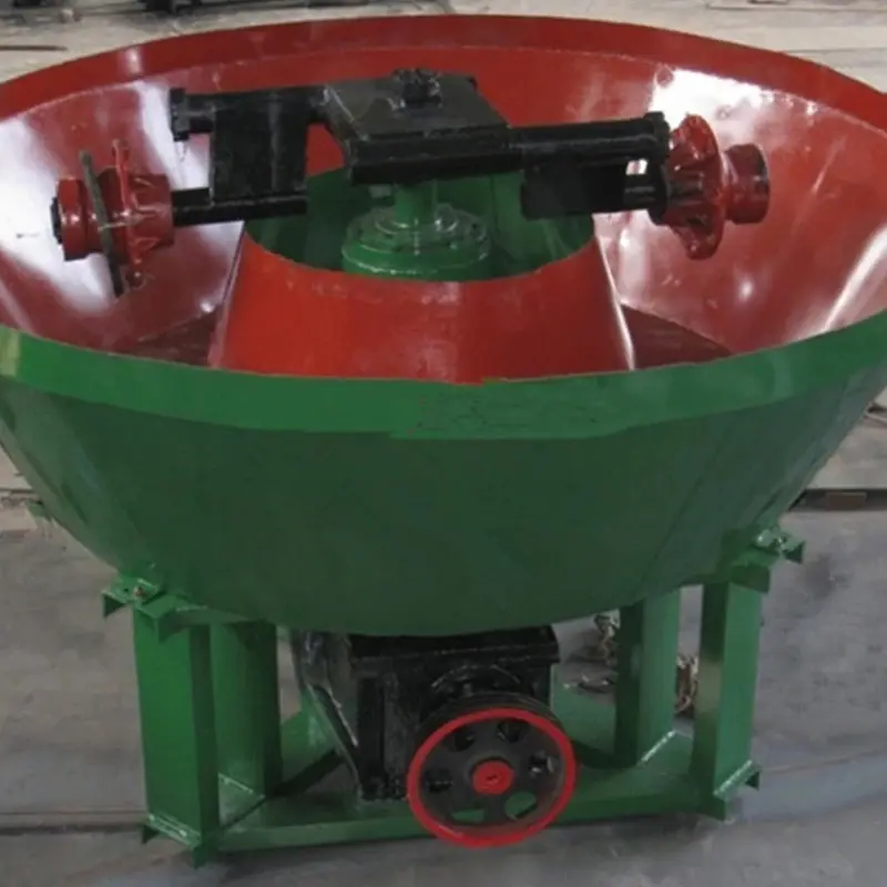 1200 Wet Pan Mill Gold Ore Grinding Wet Pan